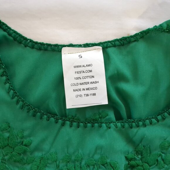 NWT Green Latin Dress Size Small - Picture 6 of 12